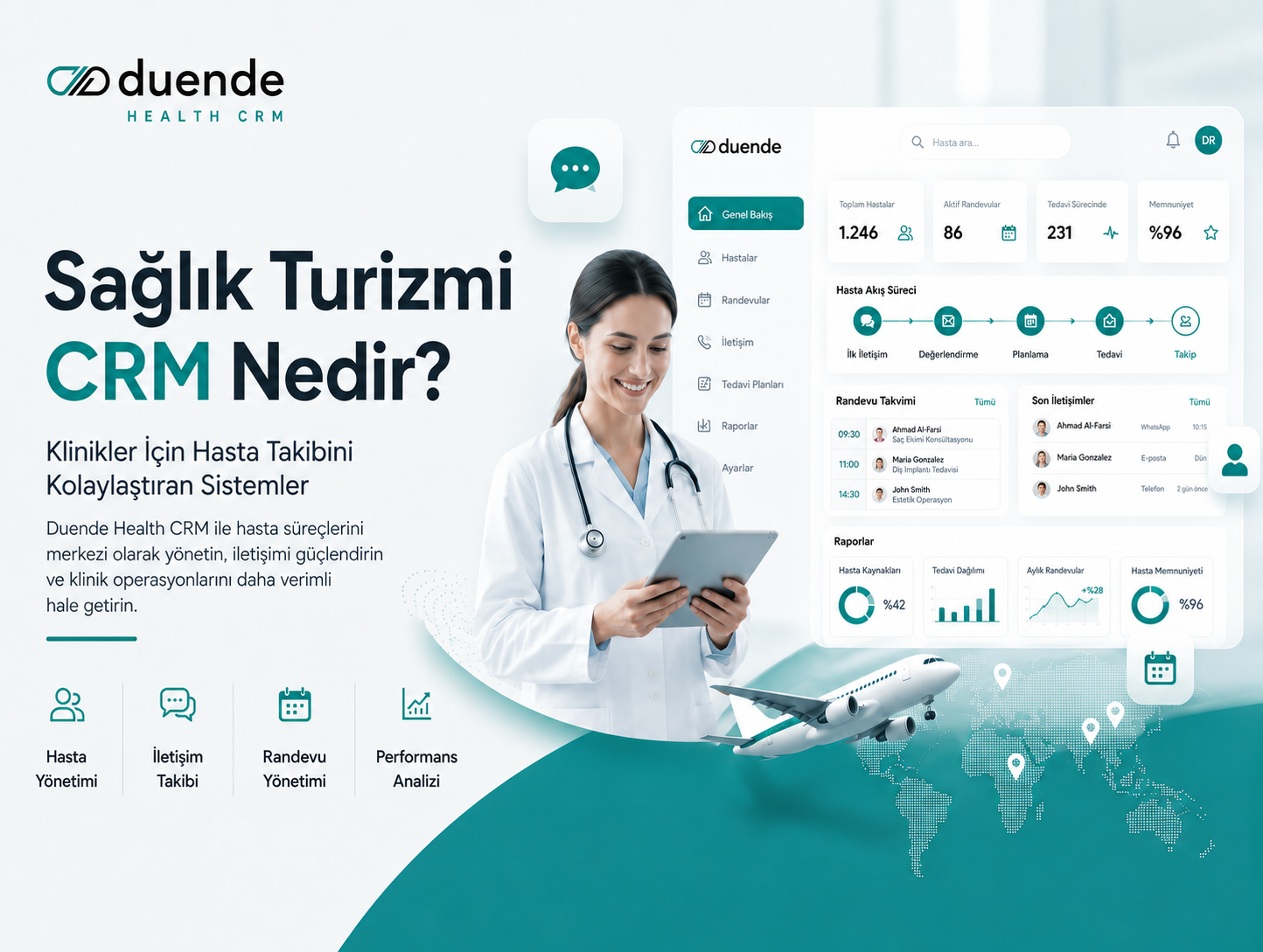 Sağlık Turizmi CRM Nedir? Klinikler ve Ajanslar İçin Rehber