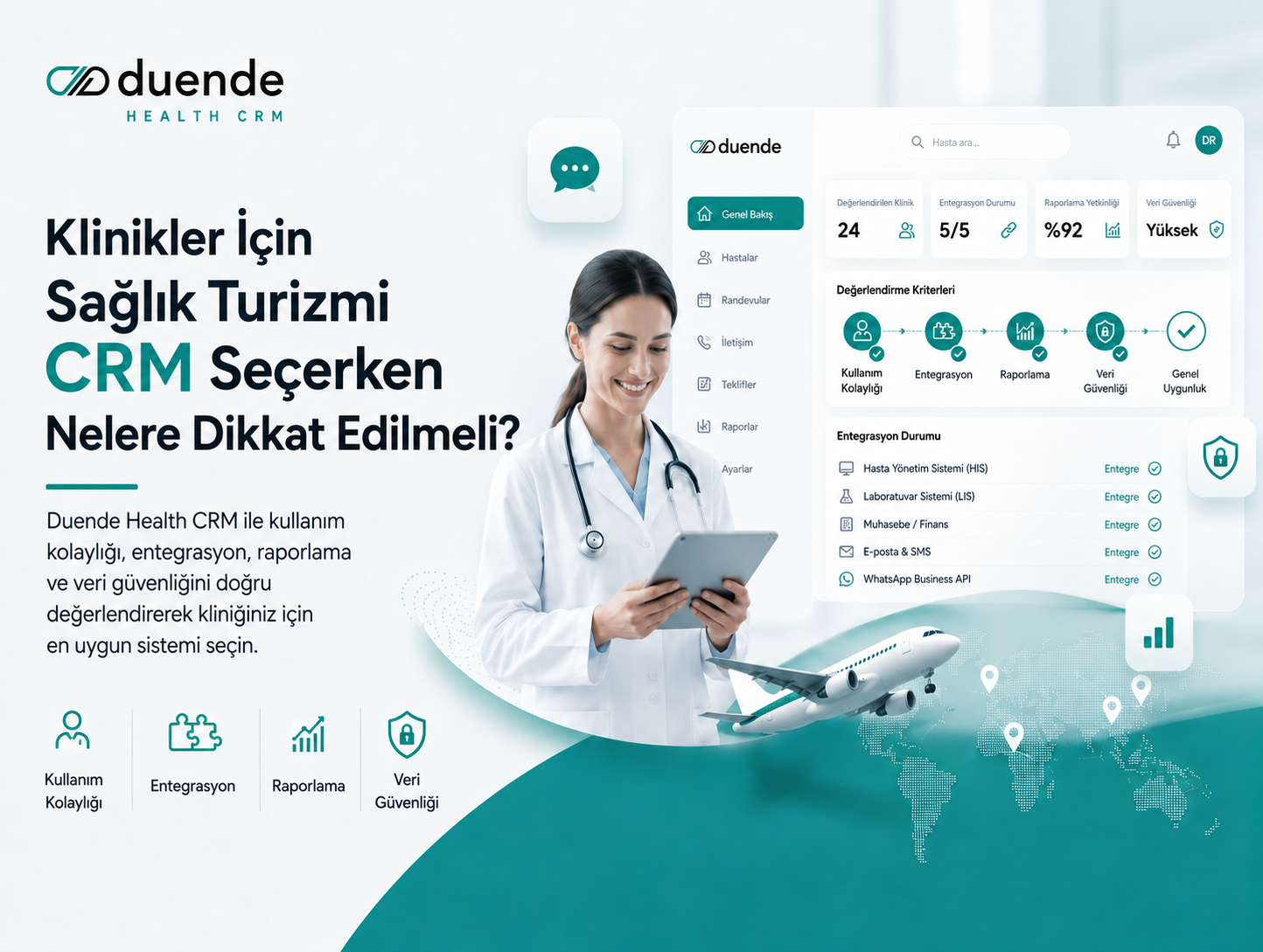 Klinikler İçin CRM Seçimi: Dikkat Edilmesi Gereken 6 Kriter